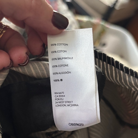 Stylish Black and White Wide Leg Pants - Picture 10 of 10